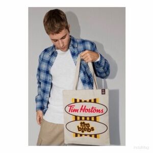 JUSTIN BIEBER X TIM HORTONS TIM BIEBS COLLAB “Tote Bag”